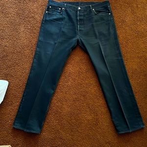 Black Mens Levi’s 501 Jeans Pants 42x32